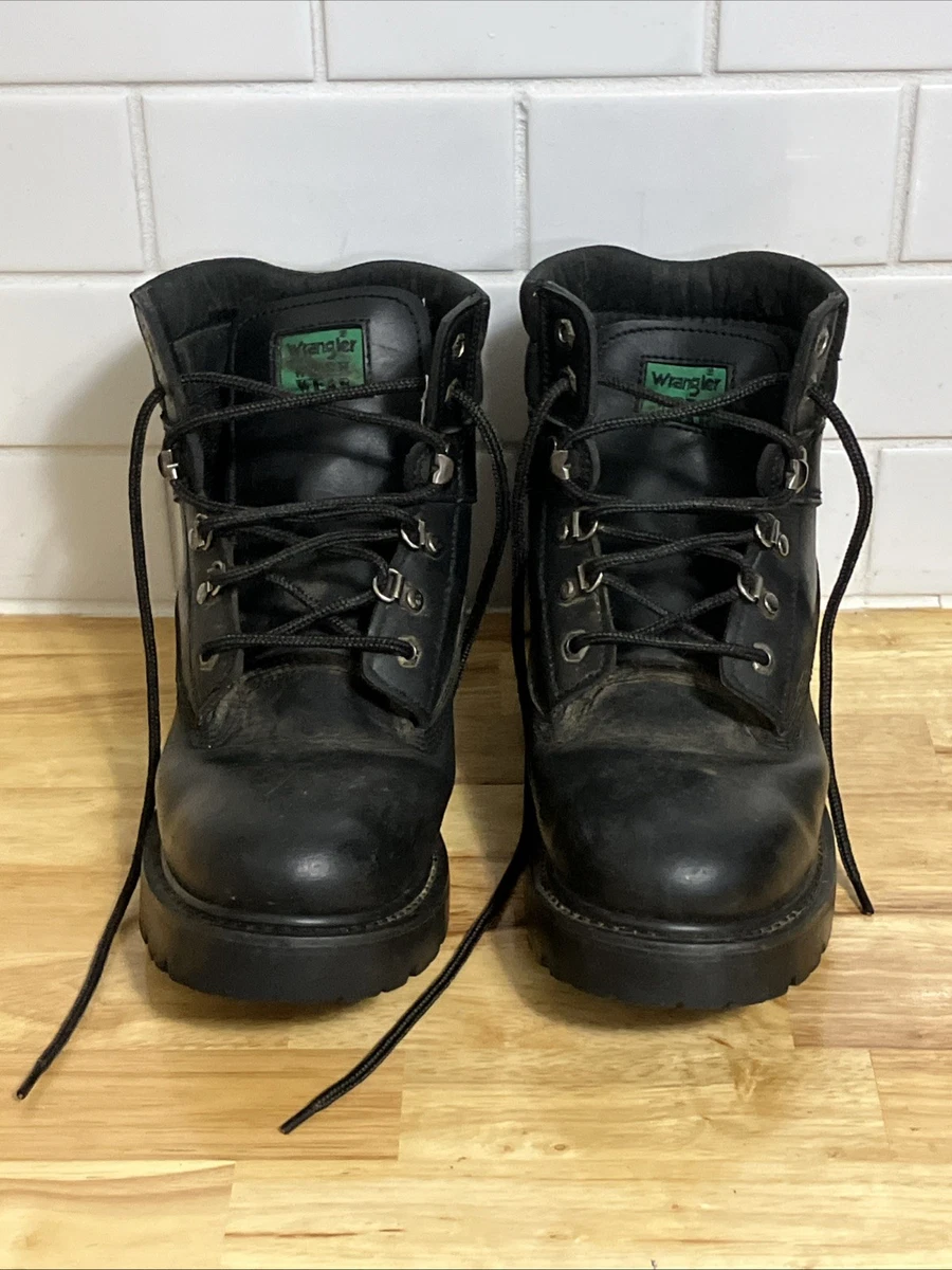 Work Gear by Wrangler Steel Toe Boots Size 13M Work Gear by Wrangler Steel Toe Work Boots Size 13M | eBay main image 4