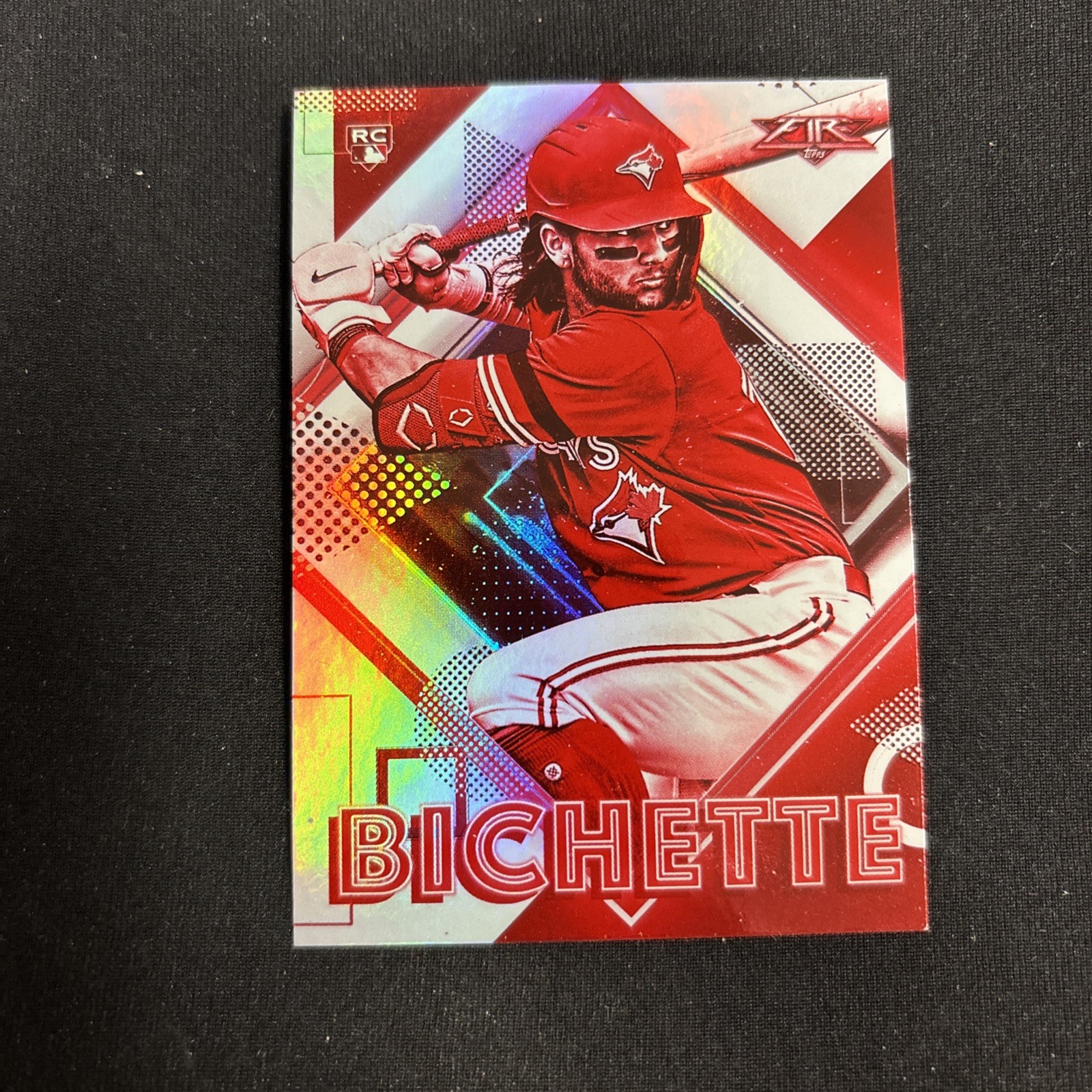 2020 Topps Fire - Bo Bichette #71 Red Blaze (RC)