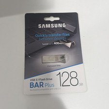 New Samsung 128GB Metal BAR Plus USB 3.1 Flash Drive