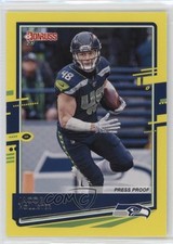 2020 Panini Donruss Dollar Tree Press Proof Yellow Jacob Hollister #228 2k3