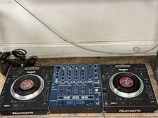 Pair of Numark V7 Motorized DJ Controllers Vi...