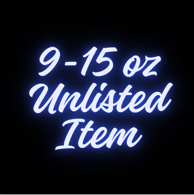 Unlisted Live Show Inventory-Items Weighing 9OZ-15OZ 0516-2