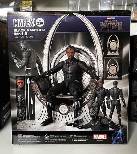 MAFEX NO.230 MAFEX BLACK PANTHER 1.5 THE INFINITY SAGA ACTION FIGURE - Picture 3 of 7