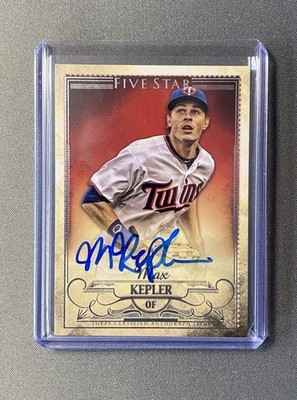 Max Kepler Minnesota Twins 2016 Topps Five Star Autograph
