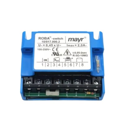 1pcs Mayr ROBA -switch 10/017.000.2 2,0A 100-250V~ 0.05-2sec 0~10MΩ Rectifier  