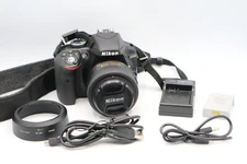 Nikon D D3300 24.2MP Digital SLR Camera - Black (35mm)