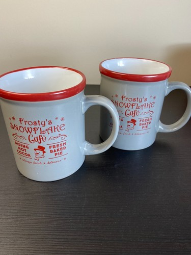 Design Pac Christmas Holiday Frosty Snowflake Mugs Large Gray 18oz - Picture 2 of 11