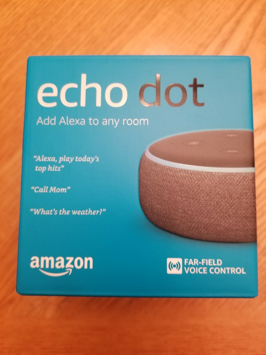 AMAZON ECHO DOT 3rd GEN w/ ALEXA VOICE CONTROL *BRAND NEW