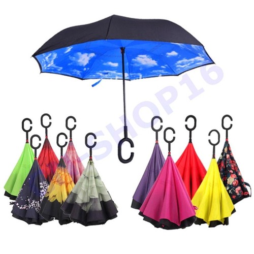 Paraguas Reversible Premiado La Revés Coche Upside Down Lluvia | eBay