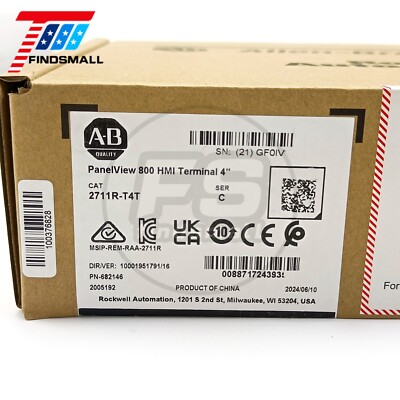 2025 AB Newest SEALED 2711R-T4T PANELVIEW 800 4.3'' USA SELLER 2711RT4T