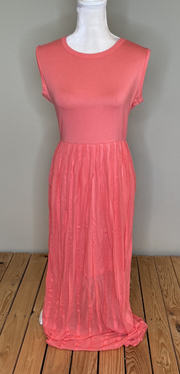 french connection pink maxi dress French connection NWOT women’s cap sleeve maxi dress Size 0 Pink J12