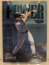 1997 Topps Finest SILVER EMBOSSED #282 Jay Buhner RARE UNIQUE PARALLEL 1:16