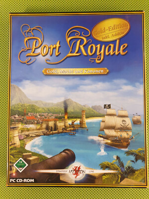 Port Royale Gold, Macht und Kanonen Gold Edition (PC, 2005 Euro Big Box)