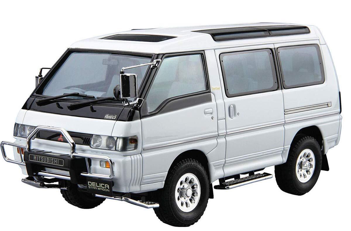 AOSHIMA 1/24 Mitsubishi P35W Delica Star Wagon 1991 No.27 Plastic