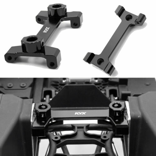 Portail Arrière Métallique Pour Essieu Axial SCX10 III - Marque KYX, Référence S3024, Noir