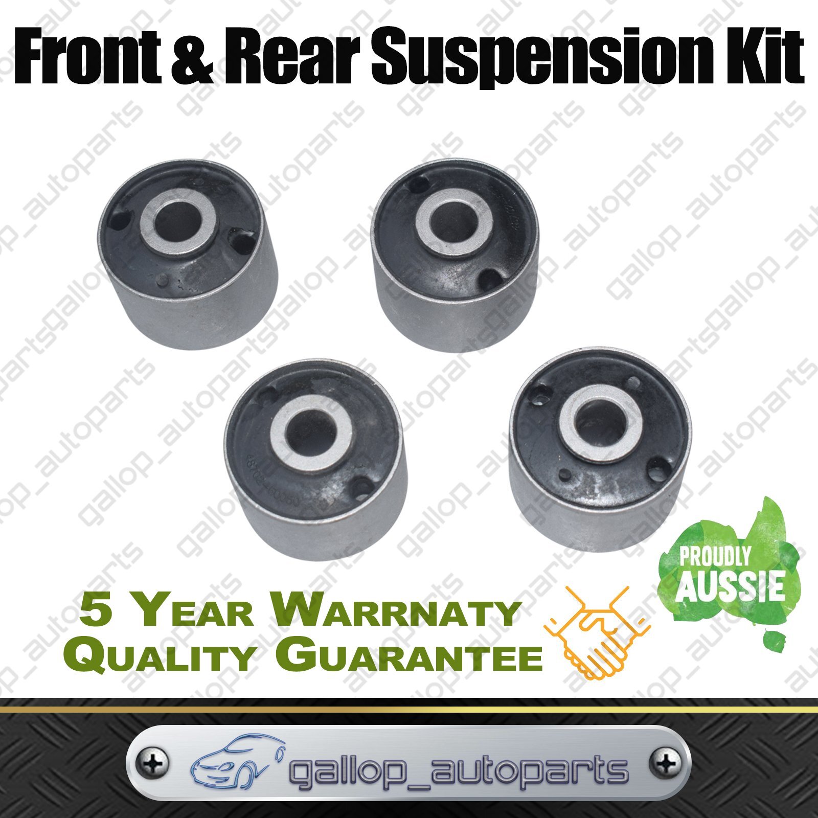 Pair (2) Of Rear Wheel Bearing Kits For Nissan Patrol GQ GU Y60 Y61 Di - Foto 12