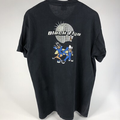 Vintage 90s Black Flys Disco Ball Skater T-Shirt XL | eBay