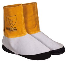 Schweißer Gamaschen Leder AC205 Gamaschen Rind Spalt Leder kurz (15cm) Rhinoweld