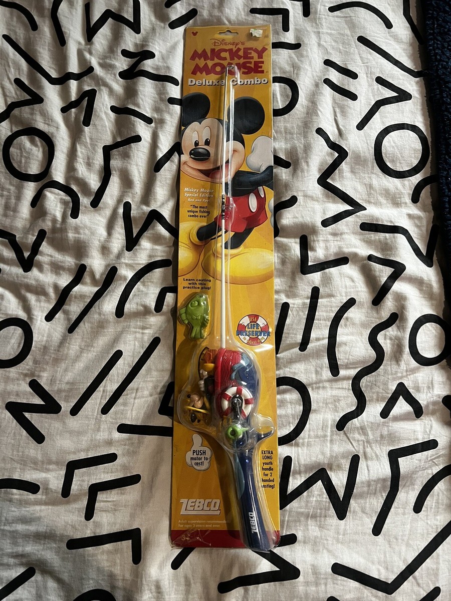 disey fishing rod combo Disney Frozen II Advanced Kit free and fuss Disney x Zebco Mickey Mouse