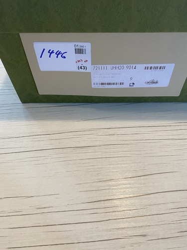Gucci Run Logo Sneaker White Men’s Size UK 9 RRP £785 #I446 - Picture 10 of 10