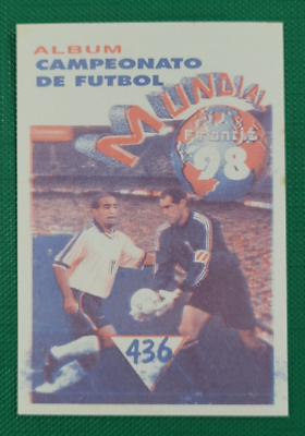 1998 Navarrete France World Cup FIFA Ax Sticker #436 ADRIANO