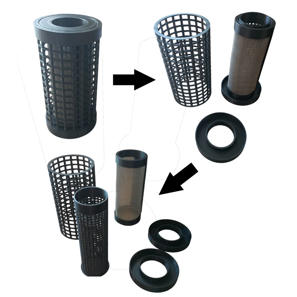 Re-usable Washable Pool Filter Compatible with Bestway Type 3 / Intex Type A/C - Image 3 of 4