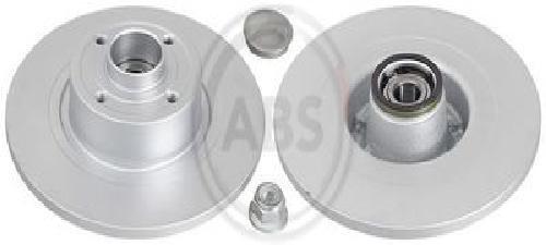 2 Disques De Frein Complets Ø 270 Mm 10 Mm A.B.S. Pour Notamment RENAULT MEGANE - Image 2