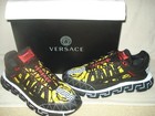 100% AUTHENTIC NEW MEN VERSACE TRIGRECA BAROCCO LOW TOP SNEAKERS EU 41/ US 8 — photo 6