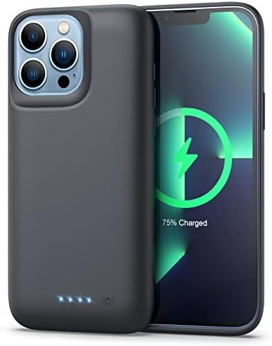 Battery Case for iPhone 13 Pro Max [8600mAh] Portable Rechargeable Charger Case