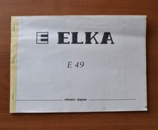 ELKA E-49 Service Manual repair Schematic circuit diagrams - Schematic E49