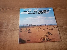 RARE 1960s MINT-UNOPENED PRIVATE LABEL BRUCE TWETEN SINGS SACRED MUSIC LP33