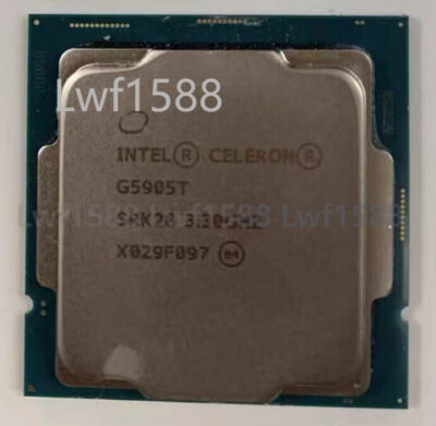 Intel Celeron G5905T LGA 1200 3,3GHz dual-core 4MB cache desktop CPU processor