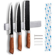 Knife Magnetic Strip - Upgraded 11.8 Inch Stainless Steel Magnetic ... Fast Ship
