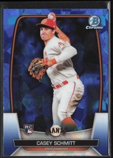 2023 Bowman Chrome Sapphire Casey Schmitt 38 RC | San Francisco Giants