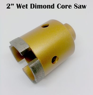 2'' Wet Diamond Segments Core Drill Bit with 5/8''-11 for Granite Marble Hole Saw