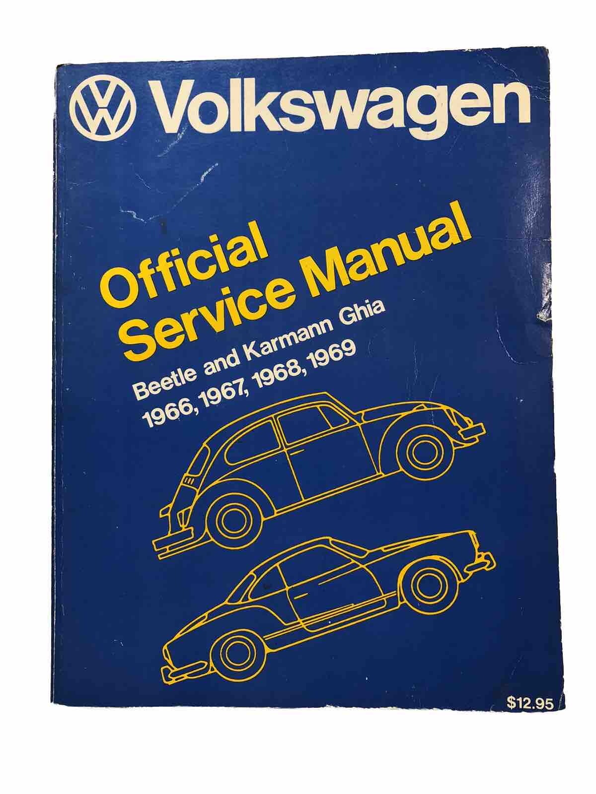 Volkswagen VW Bug Ghia 19661969 Shop Service Repair Manual Wiring