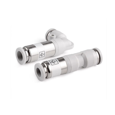 Pneumatic Push In Fitting Check Non Return Valve Tube Hose 4mm 6mm 8mm 10mm 12mm