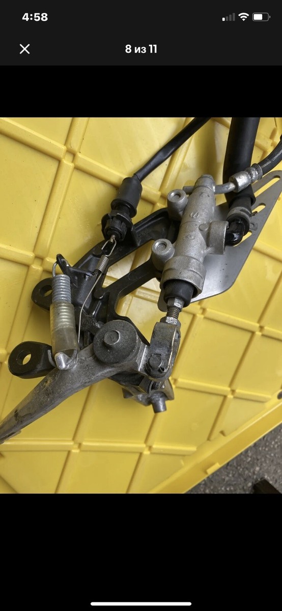 08'-11' KAWASAKI ZX14 NINJA RIGHT FRONT PEG ASSEMBLY W/ MASTER