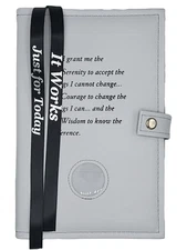 Narcotics Anonymous Double NA Book Cover Basic Text & How and Why MISTY WHITE