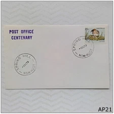 Post Office Centenary Spring Hill 1 OC 79 APC