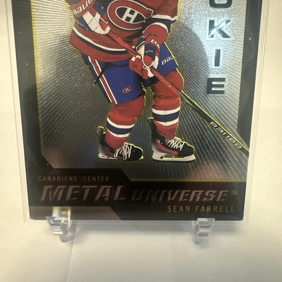 Sean Farrell 2023-24 Skybox Metal Rookie Metal Universe #R-24 Montreal Canadiens - Image 2 of 4