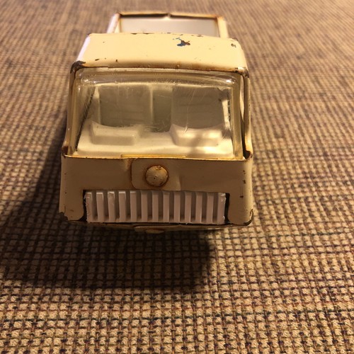 Vintage 70s Tonka Horse Farm Delivery Truck #55501 Tan Pressed Steel USA - Picture 11 of 12