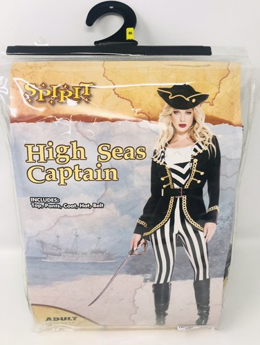 CAPTAIN Halloween Costume Adult Medium 