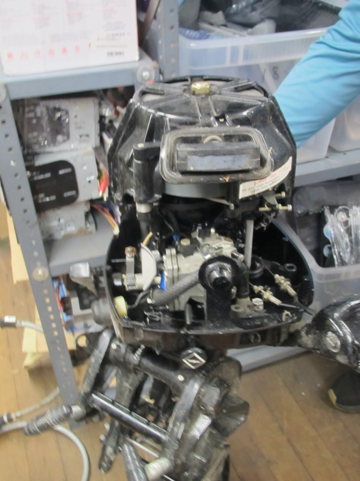 Mercury 7.5 HP Outboard Motor Boat Engine Manual Start eBay