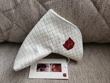 iliac Golf WHITE SASSARI 2020 Putter head cover Blade Headcover⛳⛳⛳