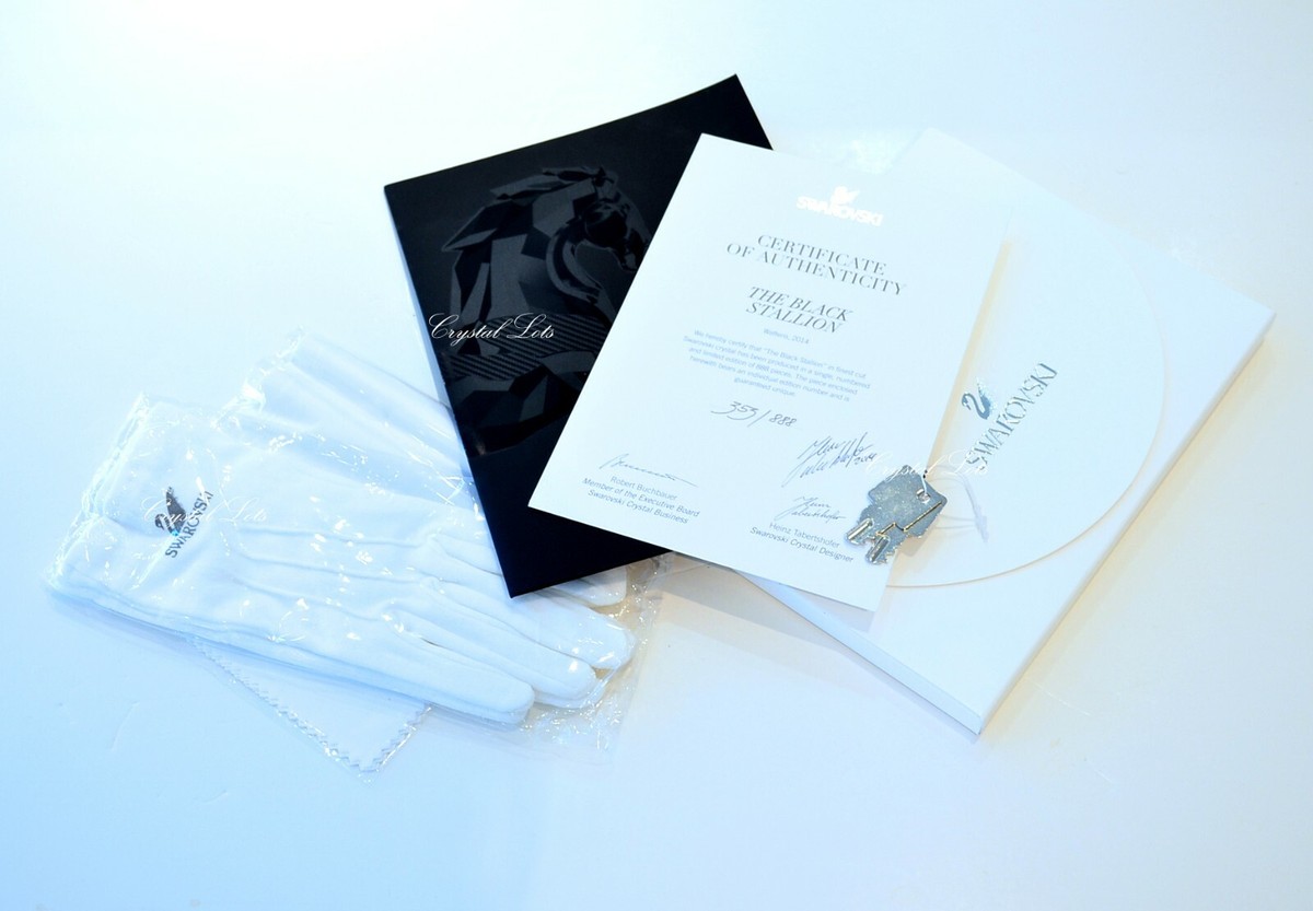 Swarovski 2014 Numbered Limited Edition Black Stallion 5004734
