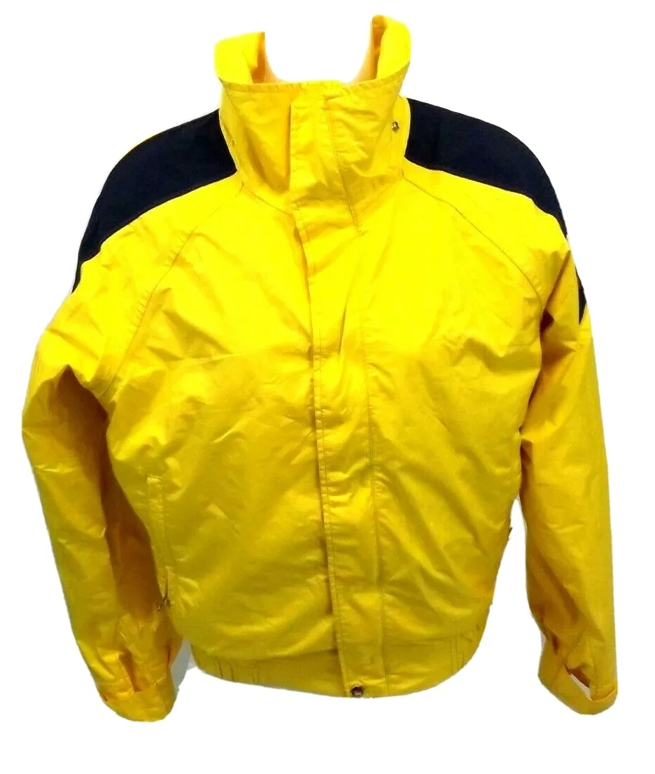 THE NORTH FACE EXTREME WOMEN'S Small YELLOW GORE TEX NYLON COAT JACKET