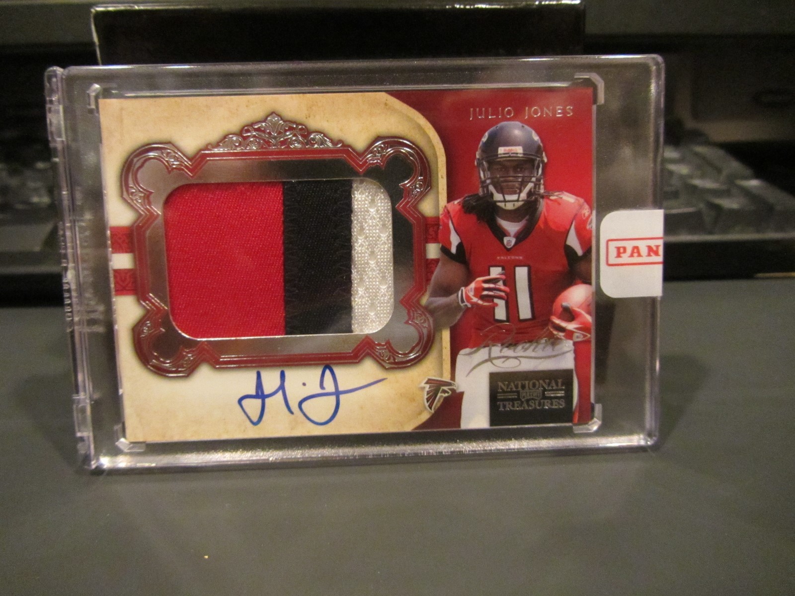 National Treasures RPA Rookie Autograph Jersey Falcons Julio Jones 87/99 2011