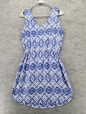 MNG Casual Dress Womens Small Sleeveless Purple V Neck Mini | eBay