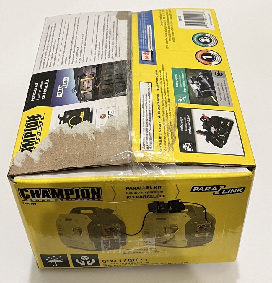 Champion 2000W2500W 30Amp ParaLINK Inverter Generator Parallel Cable